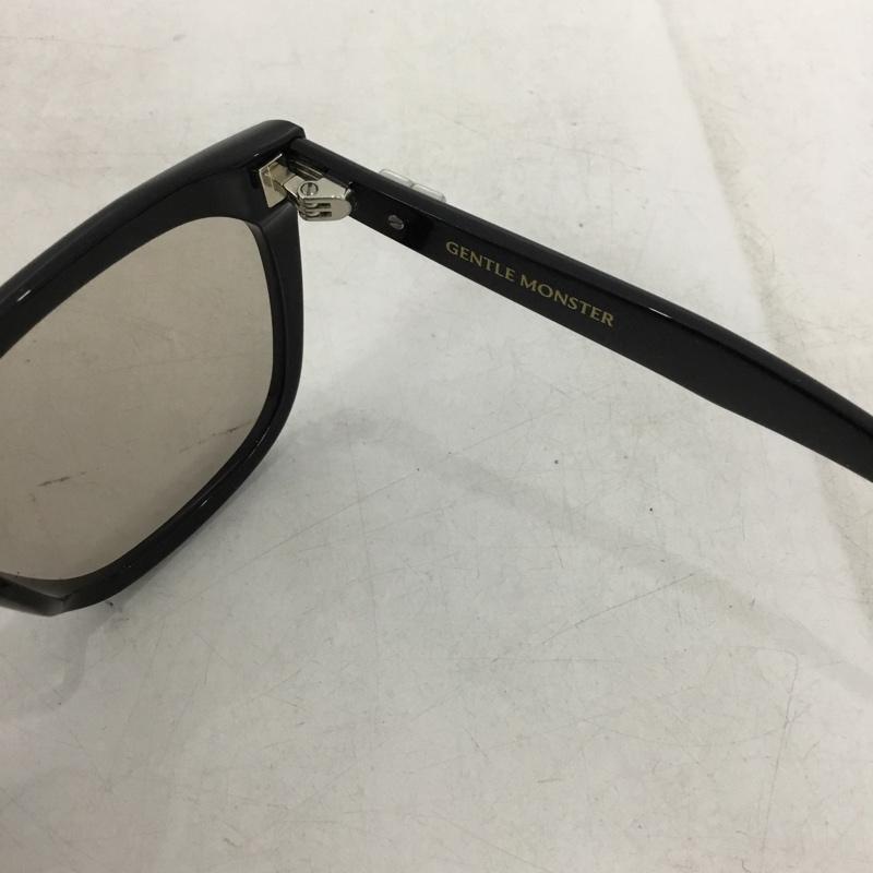 ジェントルモンスター GENTLE MONSTER めがね・サングラス サングラス PINO ロゴ、文字 黒 / ブラック / black メンズ USED 古着 中古 10154448