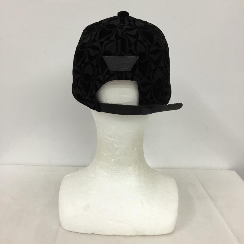 フォーサムワン FORSOMEONE 帽子 キャップ 78000667 FREE 総柄 黒 / ブラック / black メンズ USED 古着 中古 10154451