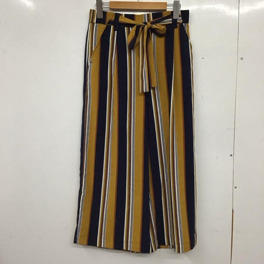 ザラ ZARA TRAFALUC パンツ ワークパンツ、ペインターパンツ ワイドパンツ カジュアルパンツ ワークパンツ S ストライプ マルチカラー / マルチカラー / multicolor レディース USED 古着 中古 10154456