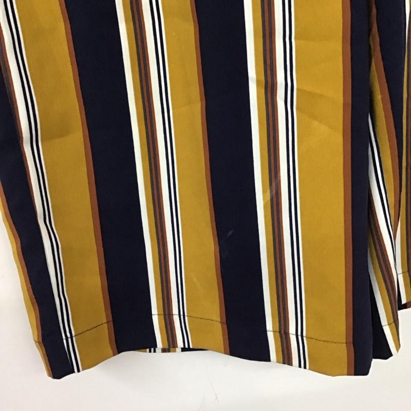 ザラ ZARA TRAFALUC パンツ ワークパンツ、ペインターパンツ ワイドパンツ カジュアルパンツ ワークパンツ S ストライプ マルチカラー / マルチカラー / multicolor レディース USED 古着 中古 10154456