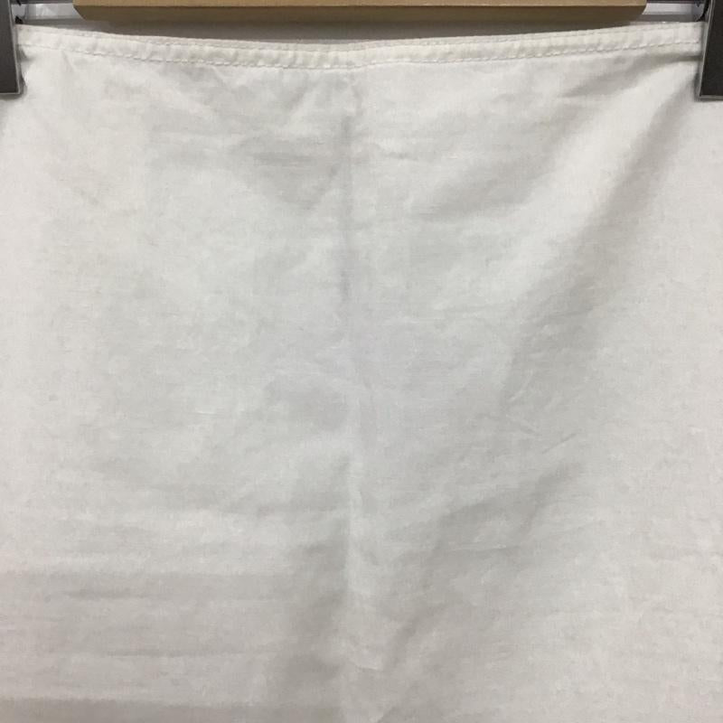 マカフィー MACPHEE スカート ひざ丈スカート タイトスカート スリットスカート カジュアルスカート 36 無地 白 / ホワイト / white レディース USED 古着 中古 10154460