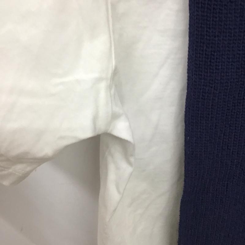 ザラ ZARA カットソー 半袖 半袖カットソー 無地Tシャツ クルーネックカットソー L 無地 白 / ホワイト / white レディース USED 古着 中古 10154464