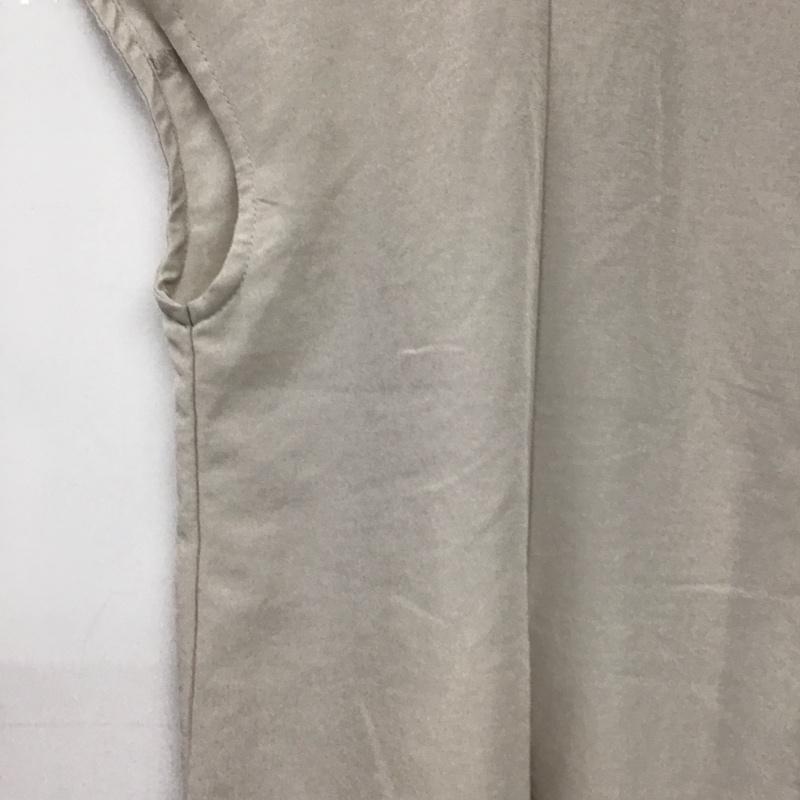 グローバルワーク GLOBAL WORK カットソー 半袖 ノースリーブカットソー フロントボタン M 無地 灰 / グレー / gray レディース USED 古着 中古 10154471