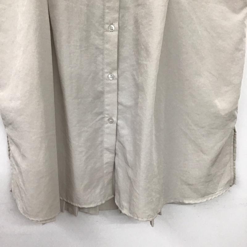 グローバルワーク GLOBAL WORK カットソー 半袖 ノースリーブカットソー フロントボタン M 無地 灰 / グレー / gray レディース USED 古着 中古 10154471