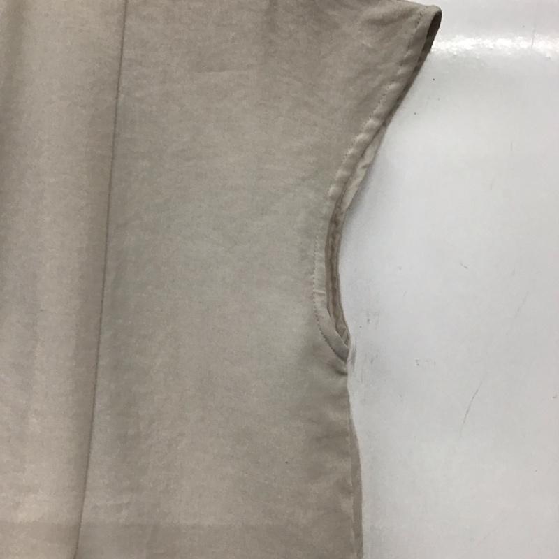 グローバルワーク GLOBAL WORK カットソー 半袖 ノースリーブカットソー フロントボタン M 無地 灰 / グレー / gray レディース USED 古着 中古 10154471