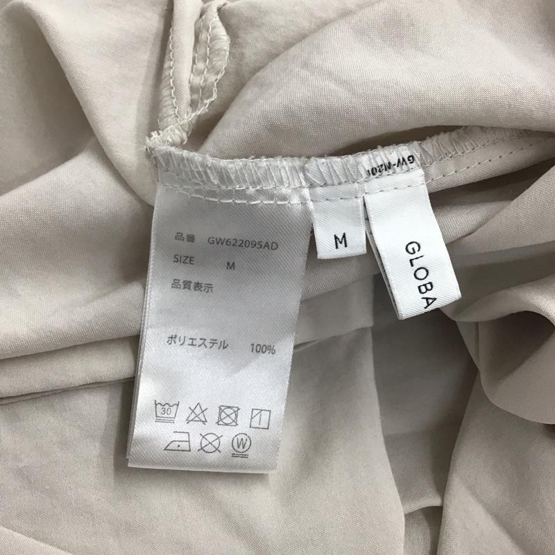 グローバルワーク GLOBAL WORK カットソー 半袖 ノースリーブカットソー フロントボタン M 無地 灰 / グレー / gray レディース USED 古着 中古 10154471