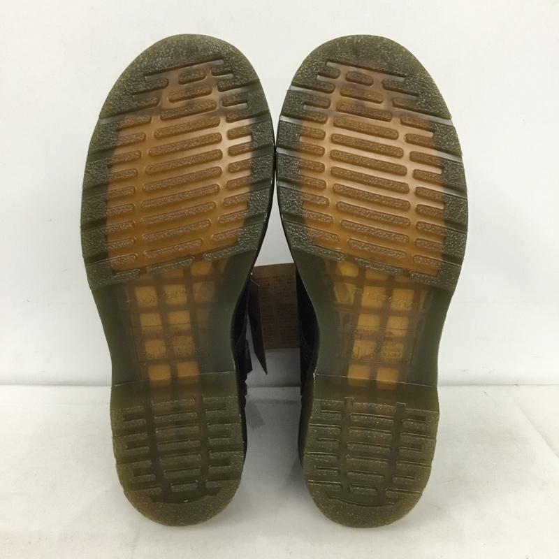 ドクターマーチン Dr.Martens ブーツ ショートブーツ 1460 Pascal Front Zip 8ホール UK7 無地 黒 / ブラック / black メンズ USED 古着 中古 10154474