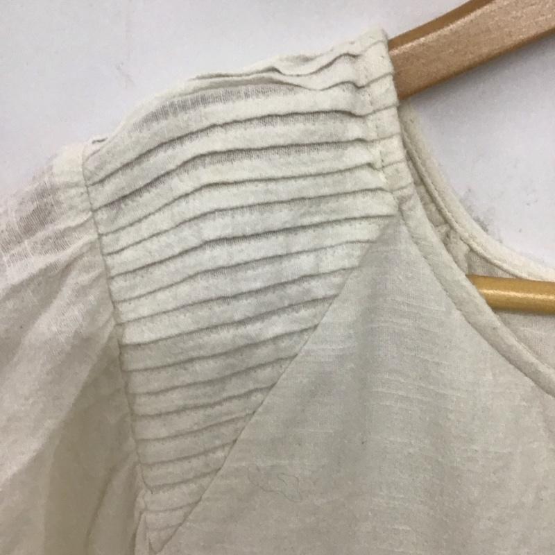 ザラ ZARA ワンピース ロングスカート 長袖ロングワンピース フレアスカート XL  アイボリー / アイボリー / レディース USED 古着 中古 10154476