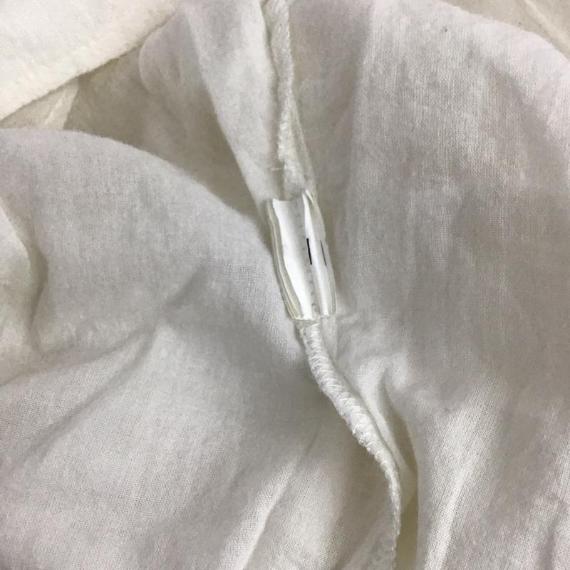 ザラ ZARA ワンピース ロングスカート 長袖ロングワンピース フレアスカート XL  アイボリー / アイボリー / レディース USED 古着 中古 10154476