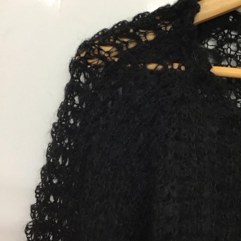 ピンクハウス PINK HOUSE ニット、セーター 長袖 長袖ニット プルオーバーニット 無地 黒 / ブラック / black レディース USED 古着 中古 10154478