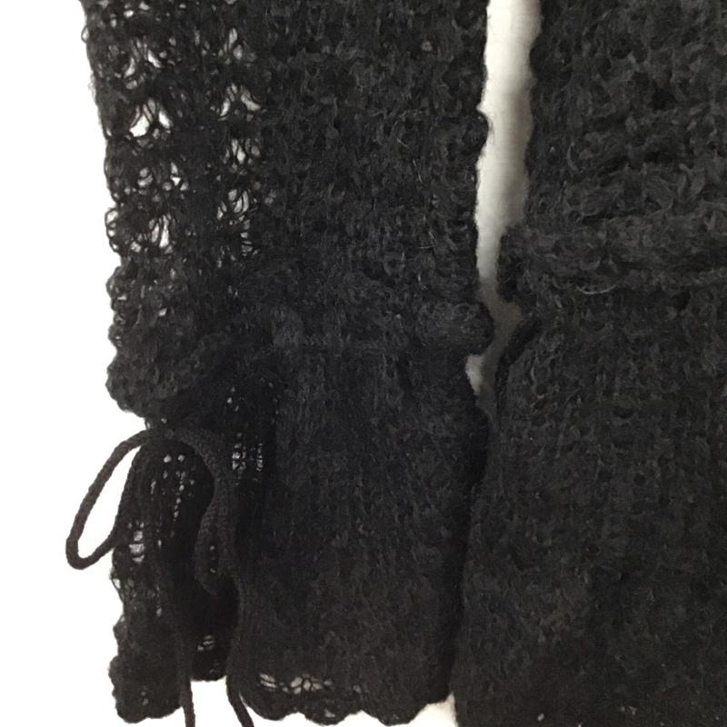 ピンクハウス PINK HOUSE ニット、セーター 長袖 長袖ニット プルオーバーニット 無地 黒 / ブラック / black レディース USED 古着 中古 10154478