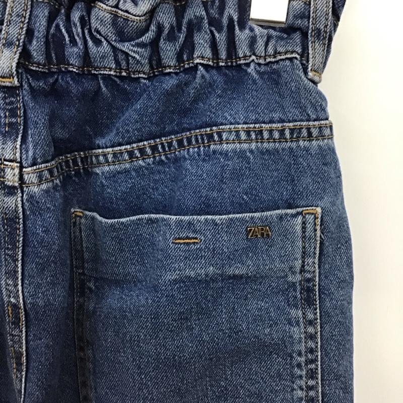ザラ ZARA パンツ デニム、ジーンズ デニムパンツ ワイドパンツ カジュアルパンツ 36 無地 インディゴ / インディゴ / Indigo レディース USED 古着 中古 10154480