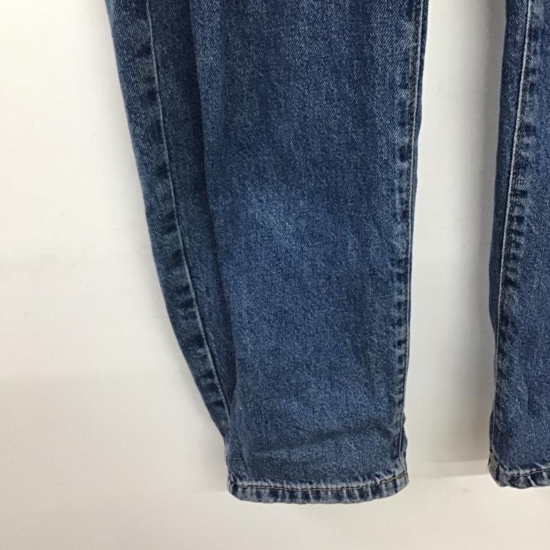 ザラ ZARA パンツ デニム、ジーンズ デニムパンツ ワイドパンツ カジュアルパンツ 36 無地 インディゴ / インディゴ / Indigo レディース USED 古着 中古 10154480