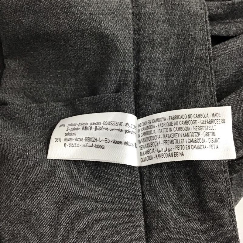 ザラ ZARA パンツ ショートパンツ ショートパンツ ハーフパンツ カジュアルパンツ XS 無地 ダークグレー / ダークグレー / レディース USED 古着 中古 10154484