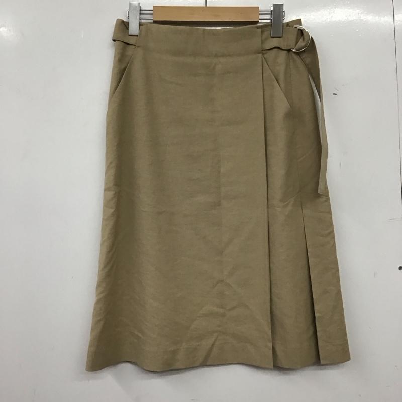 ボールジィ BALLSEY スカート ロングスカート ひざ丈スカート タイトスカート 36 無地 ベージュ / ベージュ / beige レディース USED 古着 中古 10154487