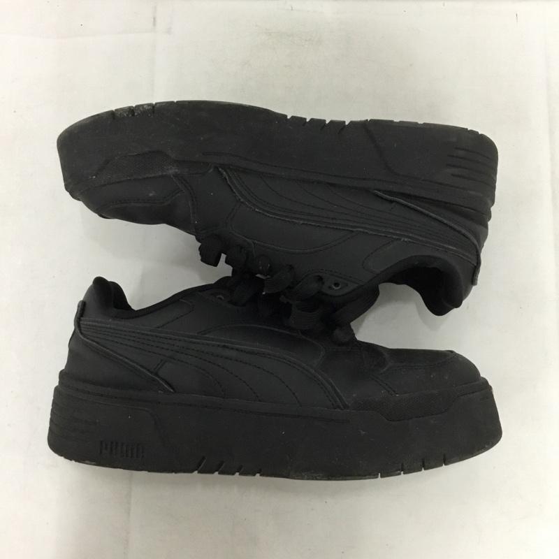 プーマ PUMA スニーカー スニーカー 395246-05 CA. FLYZ WNS 24.5cm 24.5cm ワンポイント 黒 / ブラック / black レディース USED 古着 中古 10154490