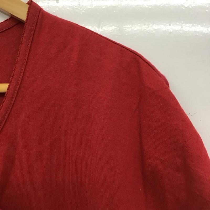 インゲボルグ INGEBORG カットソー 半袖 半袖カットソー 無地Tシャツ クルーネックカットソー 無地 赤 / レッド / red レディース USED 古着 中古 10154491