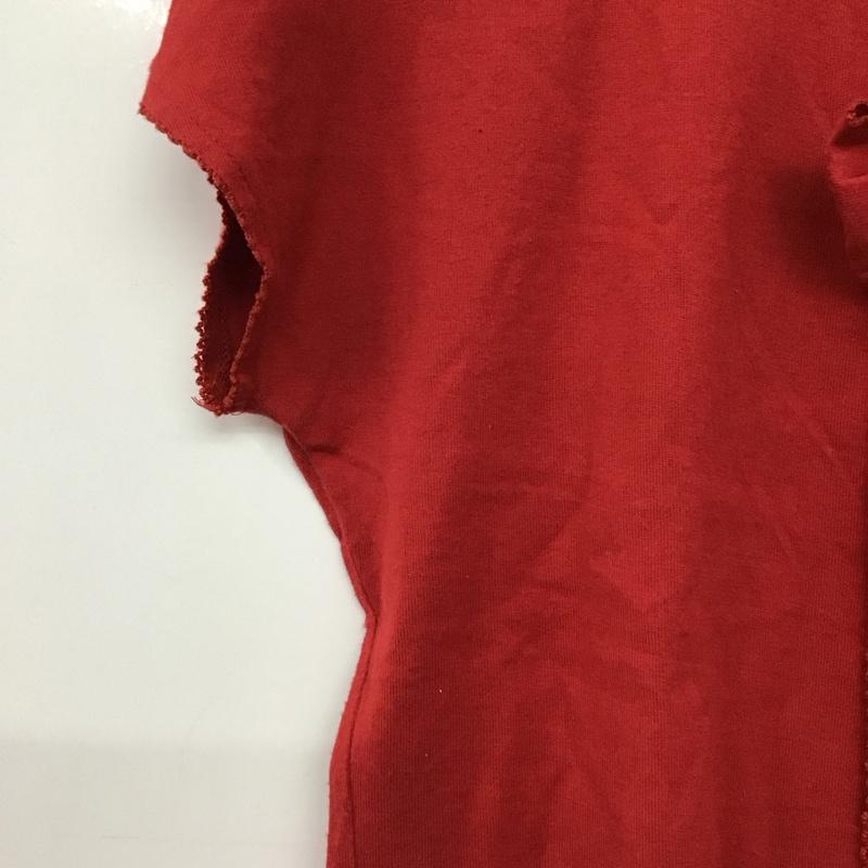 インゲボルグ INGEBORG カットソー 半袖 半袖カットソー 無地Tシャツ クルーネックカットソー 無地 赤 / レッド / red レディース USED 古着 中古 10154491