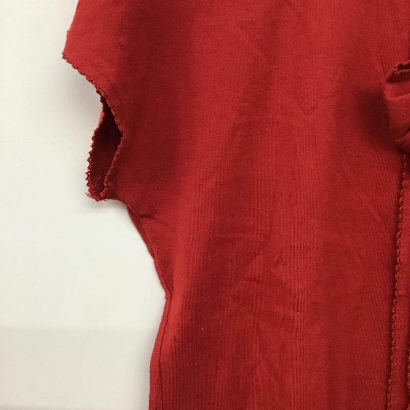 インゲボルグ INGEBORG カットソー 半袖 半袖カットソー 無地Tシャツ クルーネックカットソー 無地 赤 / レッド / red レディース USED 古着 中古 10154491