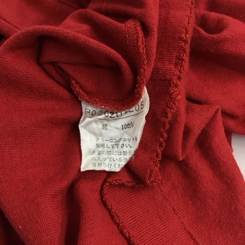 インゲボルグ INGEBORG カットソー 半袖 半袖カットソー 無地Tシャツ クルーネックカットソー 無地 赤 / レッド / red レディース USED 古着 中古 10154491