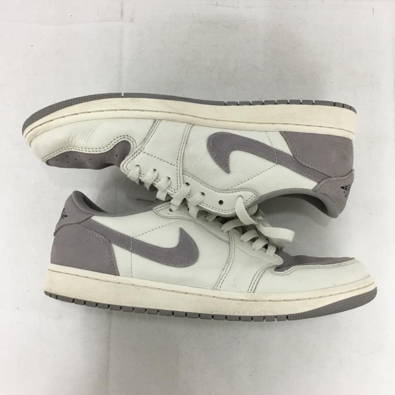 ナイキ NIKE スニーカー スニーカー CZ0790-101 AIR JORDAN 1 RETRO LOW OG 28.5cm 28.5cm ロゴ、文字 白 / ホワイト / white X 灰 / グレー / gray メンズ USED 古着 中古 10154492
