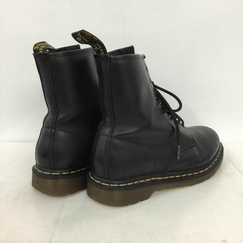 ドクターマーチン Dr.Martens ブーツ ショートブーツ 8ホール UK7 レースアップ US：8 無地 黒 / ブラック / black メンズ USED 古着 中古 10154493