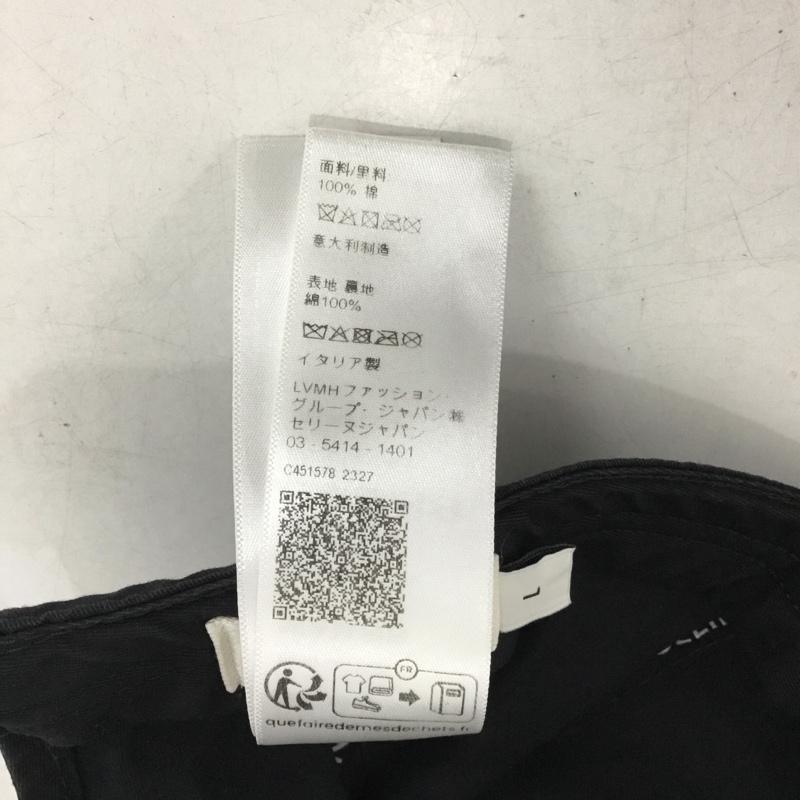 セリーヌ CELINE 帽子 キャップ 2AUY8969P.38NO イニシャル ベースボールキャップ ロゴ、文字 黒 / ブラック / black メンズ USED 古着 中古 10154495