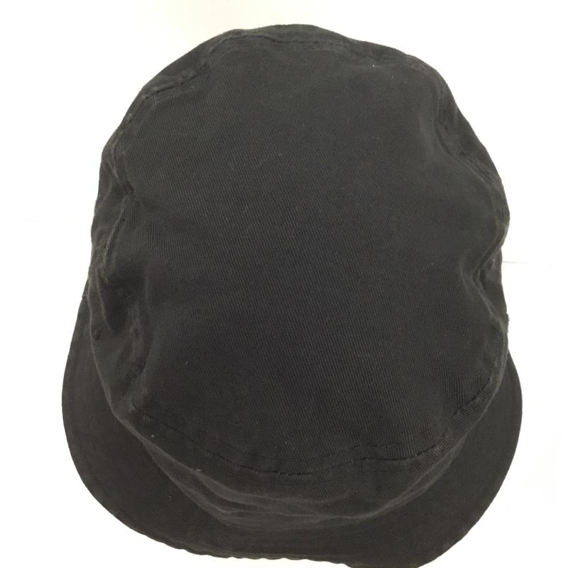 ステューシー STUSSY 帽子 ハット バケットハット バケハ コットン ロゴ、文字 黒 / ブラック / black メンズ USED 古着 中古 10154497