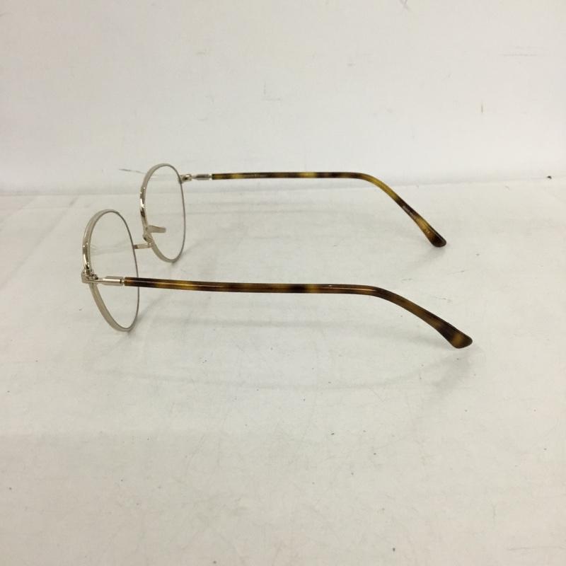 オリバー・ゴールドスミス Oliver Goldsmith めがね・サングラス めがね RIPON メタルフレーム 伊達メガネ 無地 金 / ゴールド / gold color メンズ USED 古着 中古 10154501