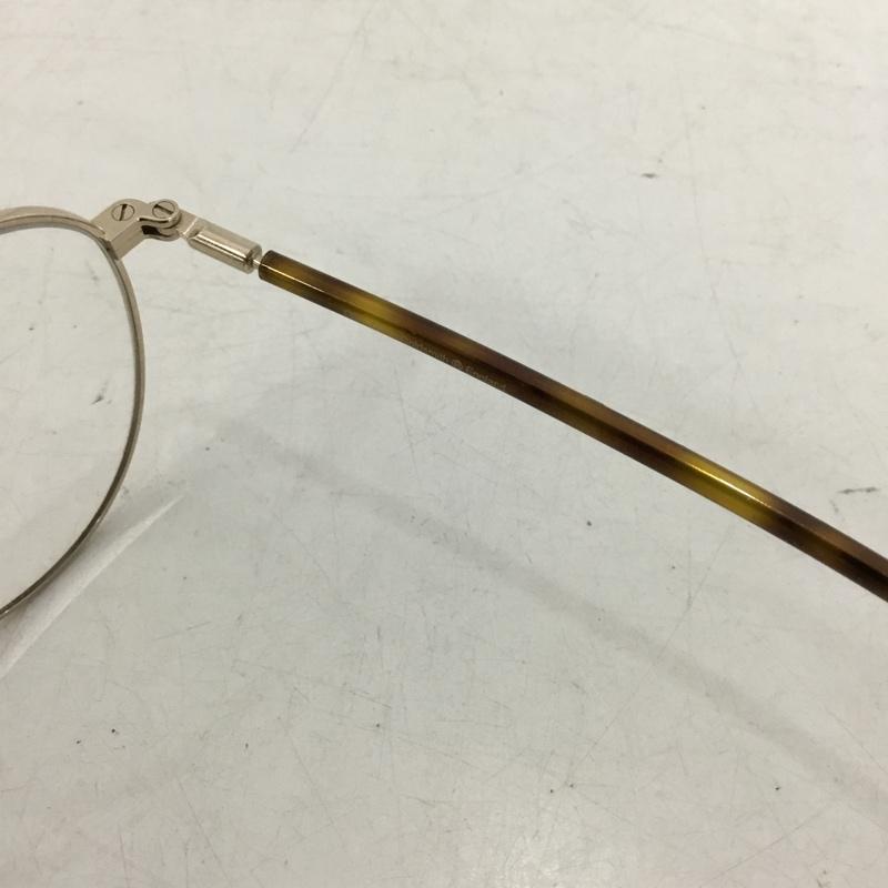 オリバー・ゴールドスミス Oliver Goldsmith めがね・サングラス めがね RIPON メタルフレーム 伊達メガネ 無地 金 / ゴールド / gold color メンズ USED 古着 中古 10154501