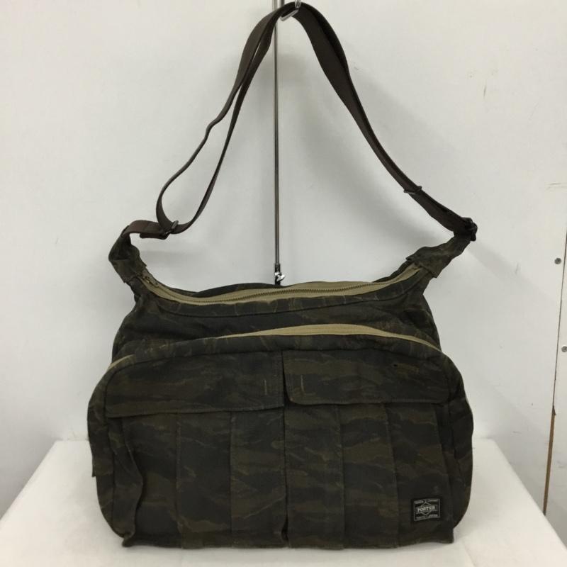 ポーター PORTER ショルダーバッグ ショルダーバッグ GREEN EYE カモフラージュ柄・迷彩 マルチカラー / マルチカラー / multicolor メンズ USED 古着 中古 10154508
