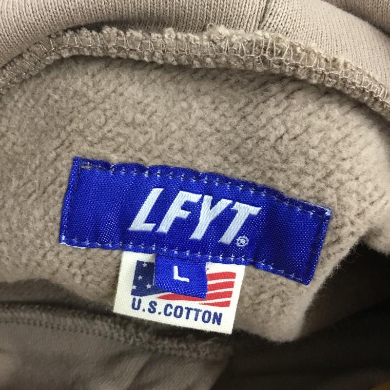 ラファイエット Lafayette パーカー 長袖 LE210501 ROSE LOGO US COTTON HOODED SWEATSHIRT 裏起毛 L ロゴ、文字 茶 / ブラウン / brown メンズ USED 古着 中古 10154509