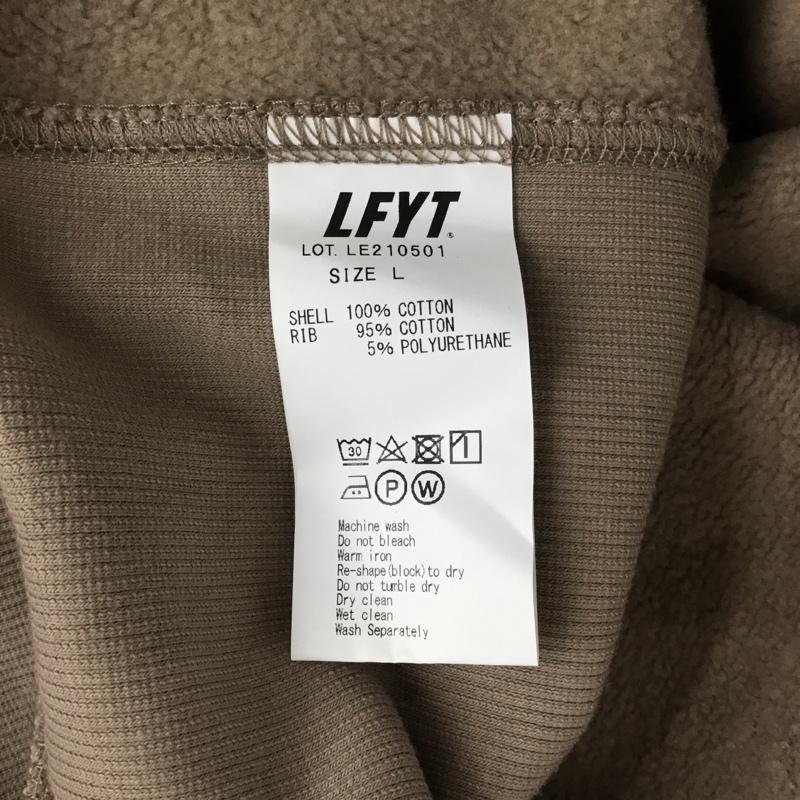 ラファイエット Lafayette パーカー 長袖 LE210501 ROSE LOGO US COTTON HOODED SWEATSHIRT 裏起毛 L ロゴ、文字 茶 / ブラウン / brown メンズ USED 古着 中古 10154509