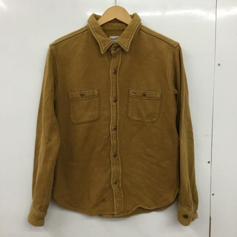 テンダーロイン TENDERLOIN シャツ、ブラウス 長袖 ワークシャツ XS 無地 キャメル / キャメル / メンズ USED 古着 中古 10154511