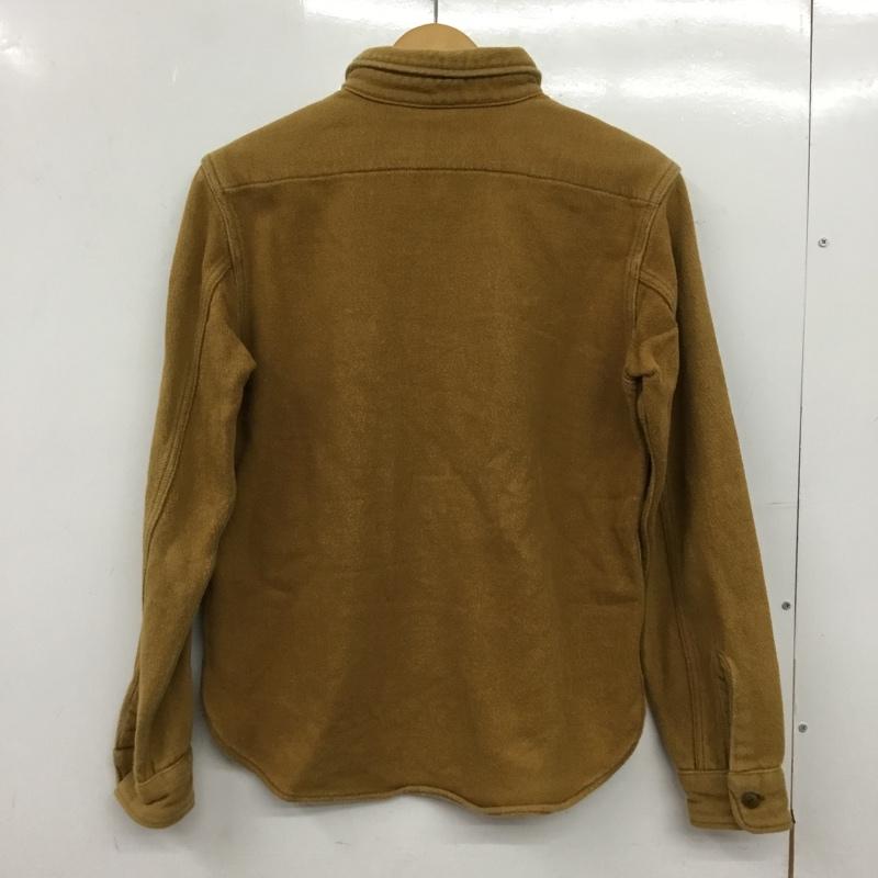 テンダーロイン TENDERLOIN シャツ、ブラウス 長袖 ワークシャツ XS 無地 キャメル / キャメル / メンズ USED 古着 中古 10154511