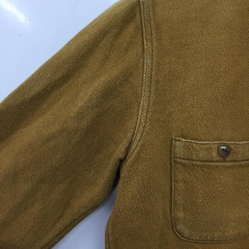 テンダーロイン TENDERLOIN シャツ、ブラウス 長袖 ワークシャツ XS 無地 キャメル / キャメル / メンズ USED 古着 中古 10154511