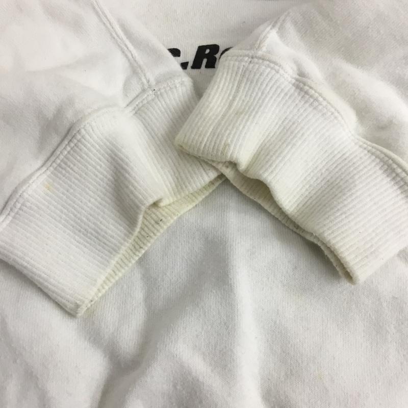 エフシーレアルブリストル F.C.Real Bristol パーカー 長袖 FCRB-189059 EMBLEM PULLOVER HOODY L ロゴ、文字 白 / ホワイト / white メンズ USED 古着 中古 10154514