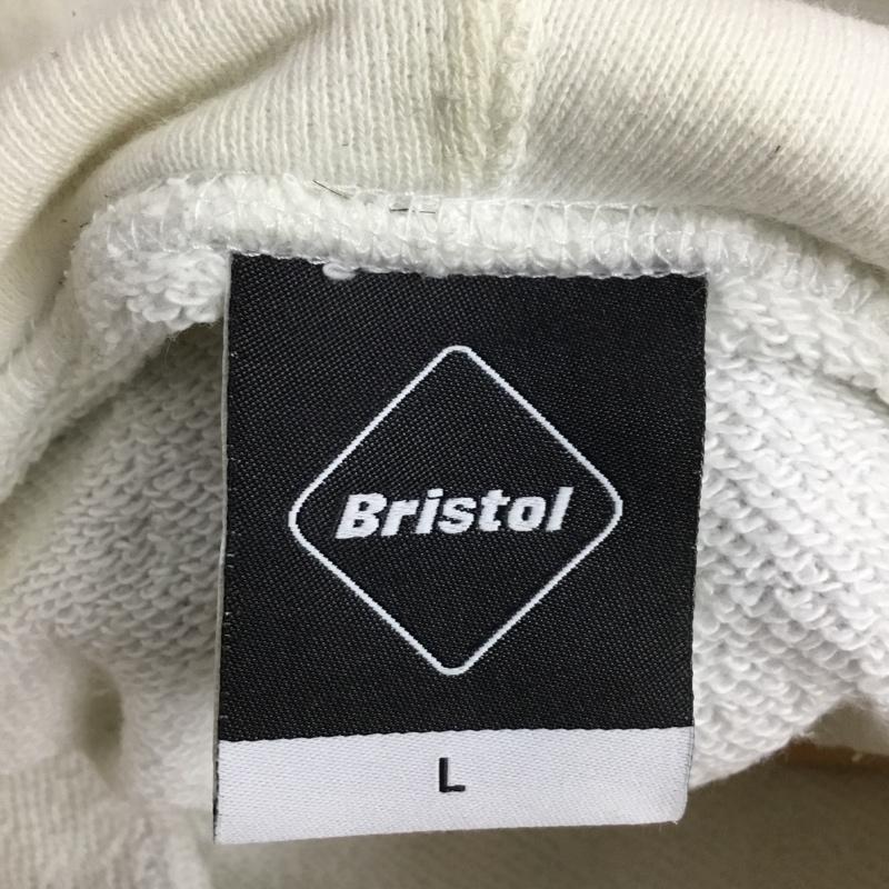 エフシーレアルブリストル F.C.Real Bristol パーカー 長袖 FCRB-189059 EMBLEM PULLOVER HOODY L ロゴ、文字 白 / ホワイト / white メンズ USED 古着 中古 10154514