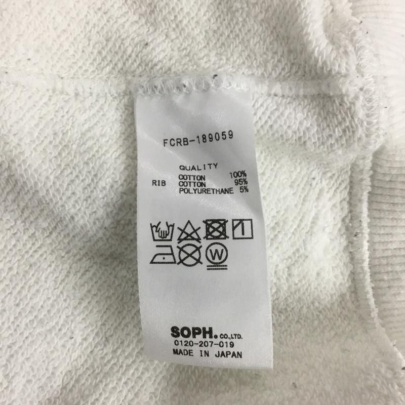 エフシーレアルブリストル F.C.Real Bristol パーカー 長袖 FCRB-189059 EMBLEM PULLOVER HOODY L ロゴ、文字 白 / ホワイト / white メンズ USED 古着 中古 10154514