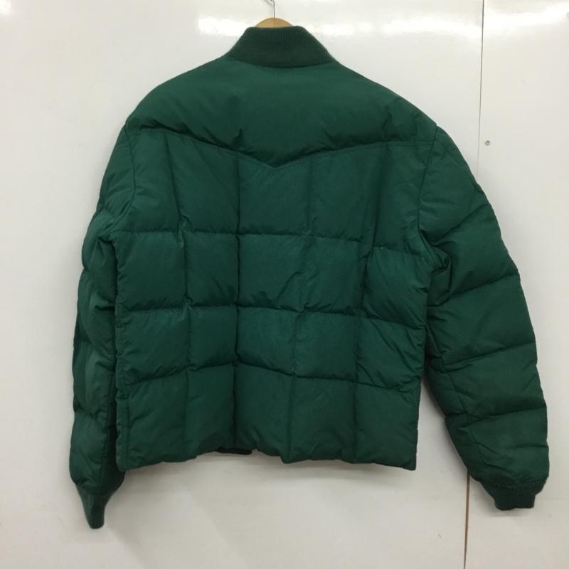ショット schott ジャケット、上着 ダウンジャケット ダウン フェザー DOWN BY schott L 無地 緑 / グリーン / green メンズ USED 古着 中古 10154517