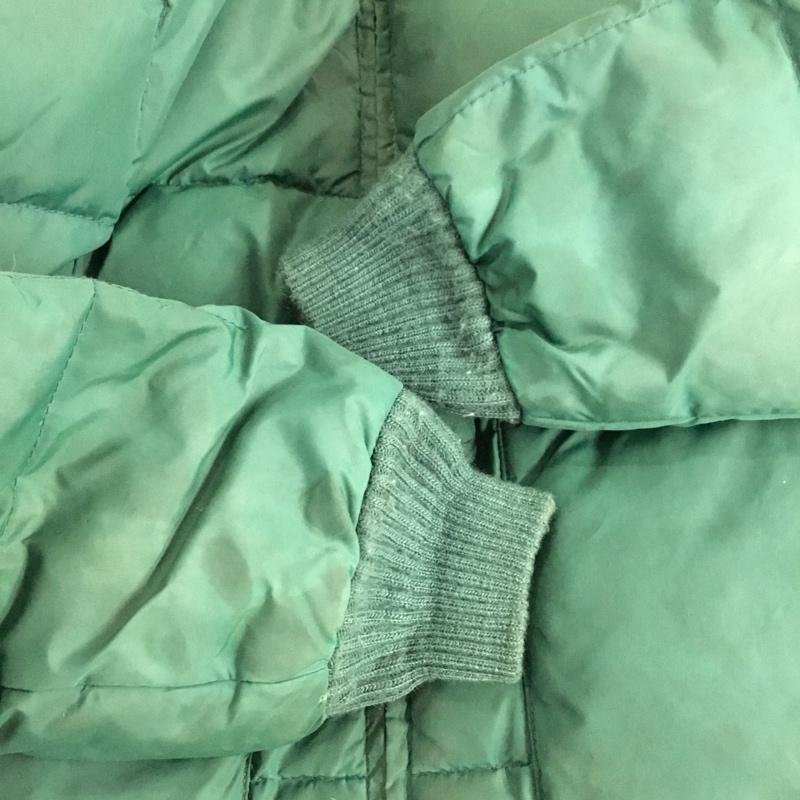 ショット schott ジャケット、上着 ダウンジャケット ダウン フェザー DOWN BY schott L 無地 緑 / グリーン / green メンズ USED 古着 中古 10154517