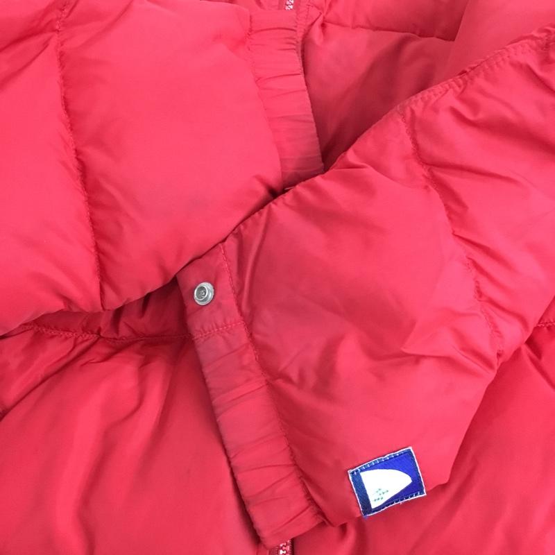 シェラデザイン SIERRA DESIGNS ジャケット、上着 ダウンジャケット M ワンポイント 赤 / レッド / red メンズ USED 古着 中古 10154521