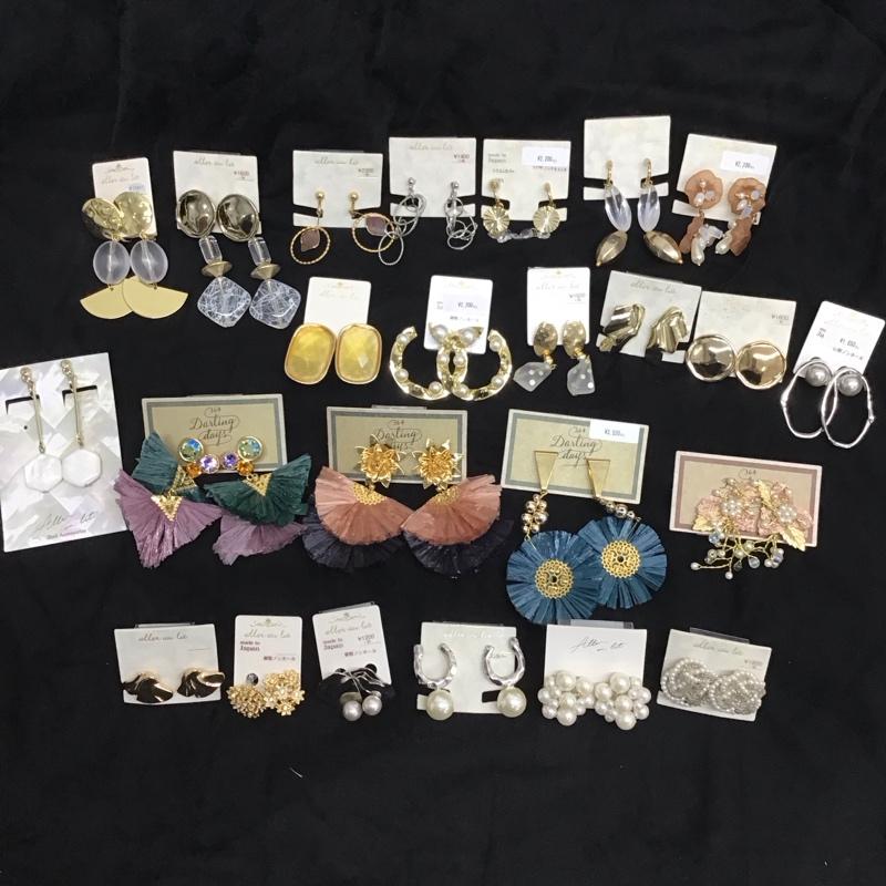 古着 USED アクセサリー ピアス イヤリング ５点セット まとめ売り 福袋 無地 マルチカラー / マルチカラー / multicolor レディース USED 古着 中古 10154527