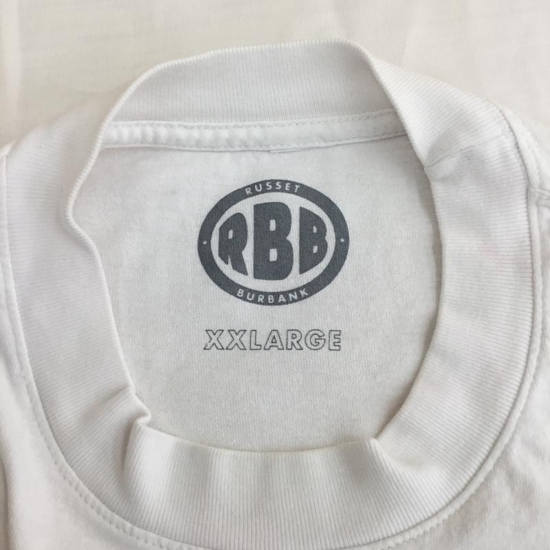 ラシット russet Tシャツ 半袖 Russet Burbank RBG Tee サーティワン パロディ XXL ロゴ、文字 白 / ホワイト / white メンズ USED 古着 中古 10154542