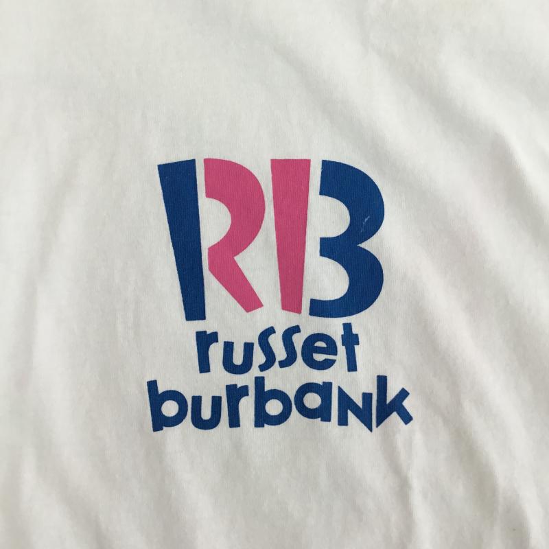 ラシット russet Tシャツ 半袖 Russet Burbank RBG Tee サーティワン パロディ XXL ロゴ、文字 白 / ホワイト / white メンズ USED 古着 中古 10154542
