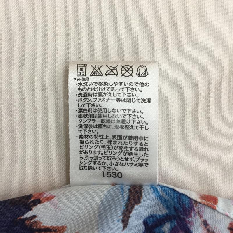 コロンビア Columbia シャツ、ブラウス 半袖 Columbia Keawaka SS Shirt ブルー PM7236 L 花柄 青 / ブルー / blue メンズ USED 古着 中古 10154543
