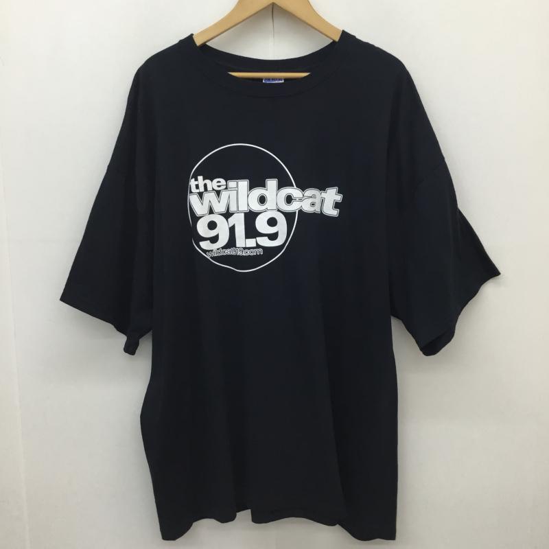 ユーズドクロージング used clothes Tシャツ 半袖 GILDAN wildcat919.com Tシャツ ブラック XXL プリント 黒 / ブラック / black メンズ USED 古着 中古 10154545