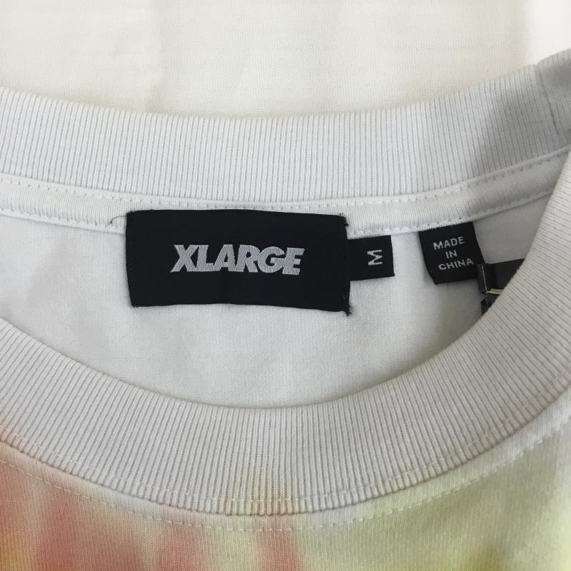 エクストララージ XLARGE Tシャツ 半袖 XLARGE 101233011046 STAR REAL S/S TEE タイダイ 半袖Tシャツ ロゴ プリント M プリント マルチカラー / マルチカラー / multicolor メンズ USED 古着 中古 10154546