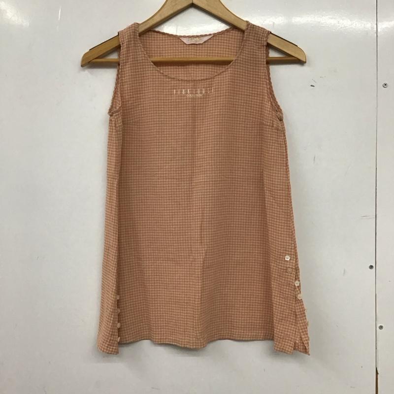 ピンクハウス PINK HOUSE カットソー 半袖 ノースリーブカットソー プルオーバー チェック マルチカラー / マルチカラー / multicolor レディース USED 古着 中古 10154553