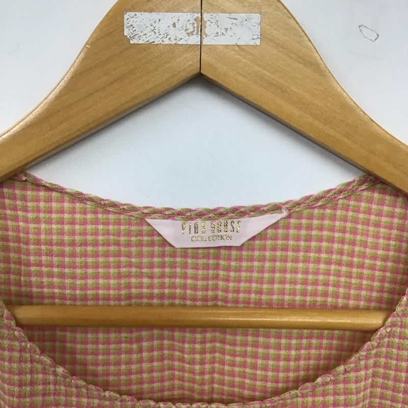 ピンクハウス PINK HOUSE カットソー 半袖 ノースリーブカットソー プルオーバー チェック マルチカラー / マルチカラー / multicolor レディース USED 古着 中古 10154553